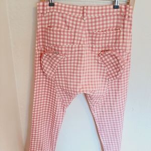 Candy stripper - gingham bear pants